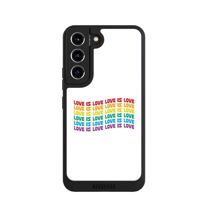 Galaxy S22 NIVOpure Love is Love Flag