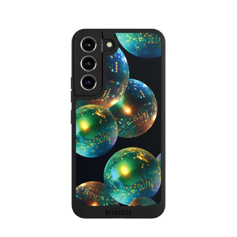 Galaxy S22 NIVOpure Disco Ball Party Black with AI