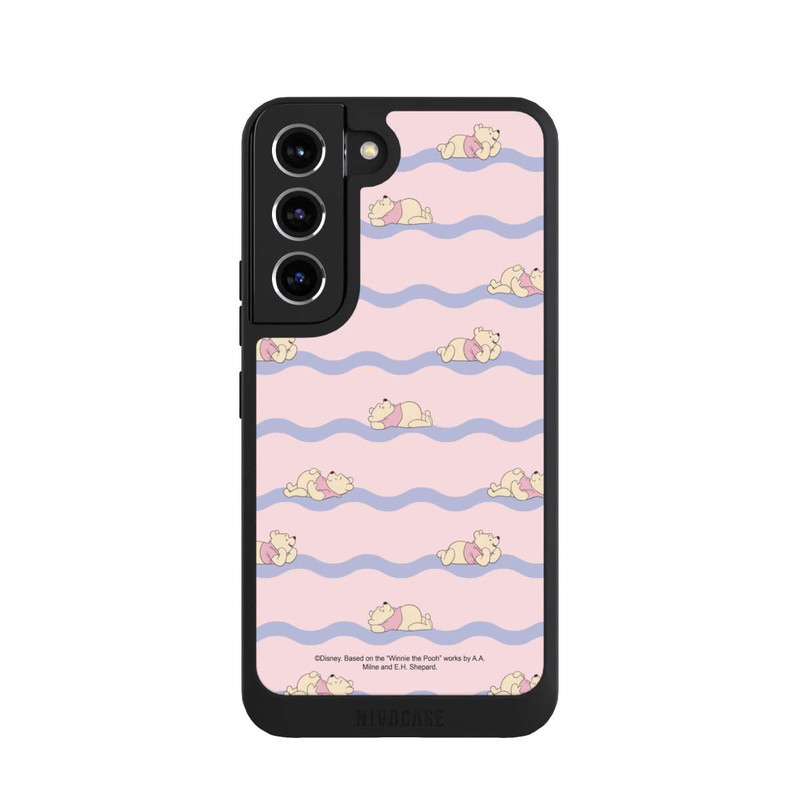 Galaxy S22 NIVOpure Winnie the Pooh Pink Waves
