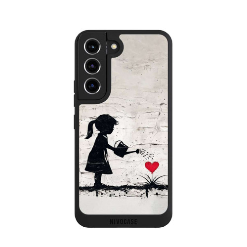 Samsung Galaxy S22 NIVOpure Girl Watering Bunch of Flowers 