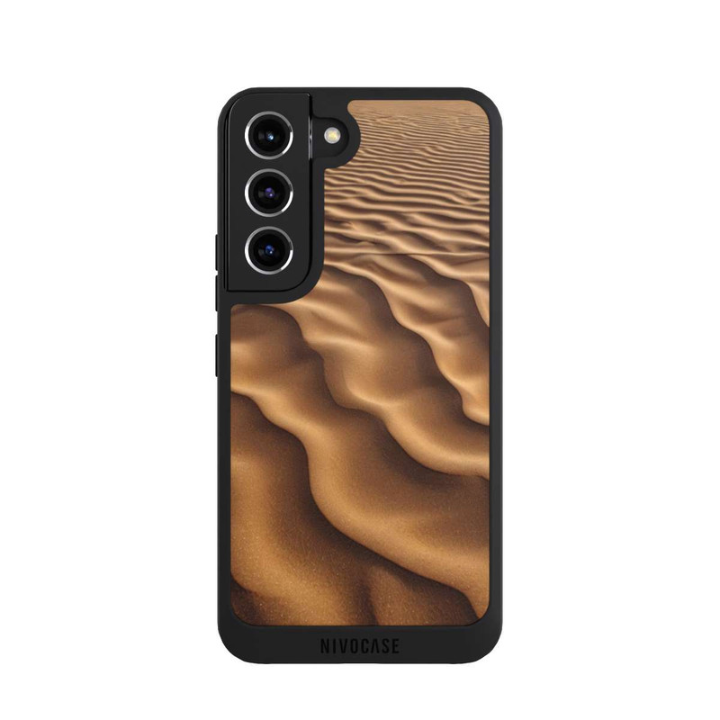 Galaxy S22 NIVOpure Structure Sable Jaune Moutarde avec AI