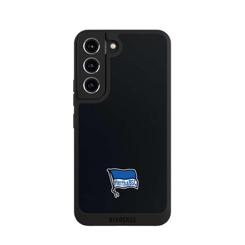 Samsung Galaxy S22 NIVOpure Hertha BSC Logo Schwarz