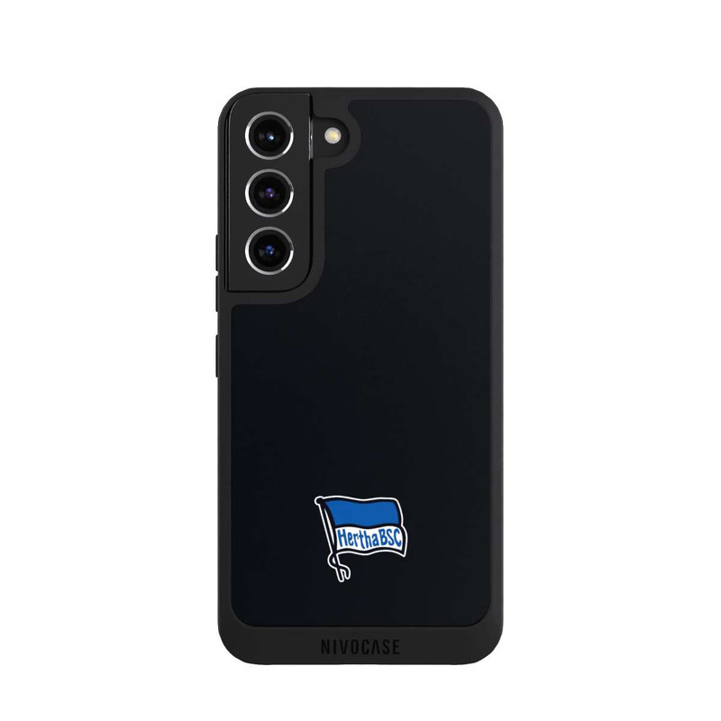 Galaxy S22 NIVOpure Hertha BSC Logo Schwarz