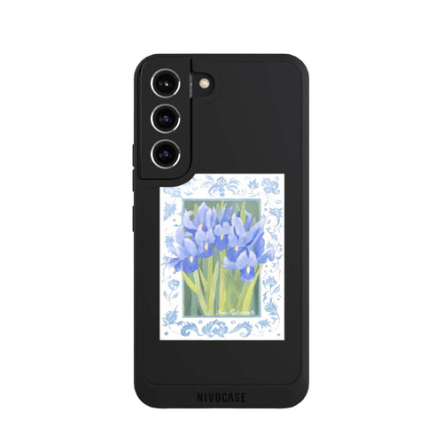 Samsung Galaxy S22 NIVOpure Blue Iris, by Jennifer Abbott