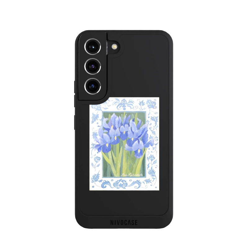 Galaxy S22 NIVOpure Blue Iris, by Jennifer Abbott