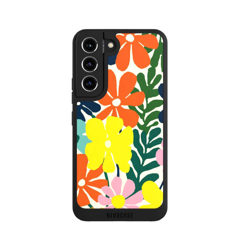 Galaxy S22 NIVOpure Flowers Colorful Illustration