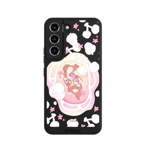 Samsung Galaxy S22 NIVOpure Chip and Dale Pink Transparent
