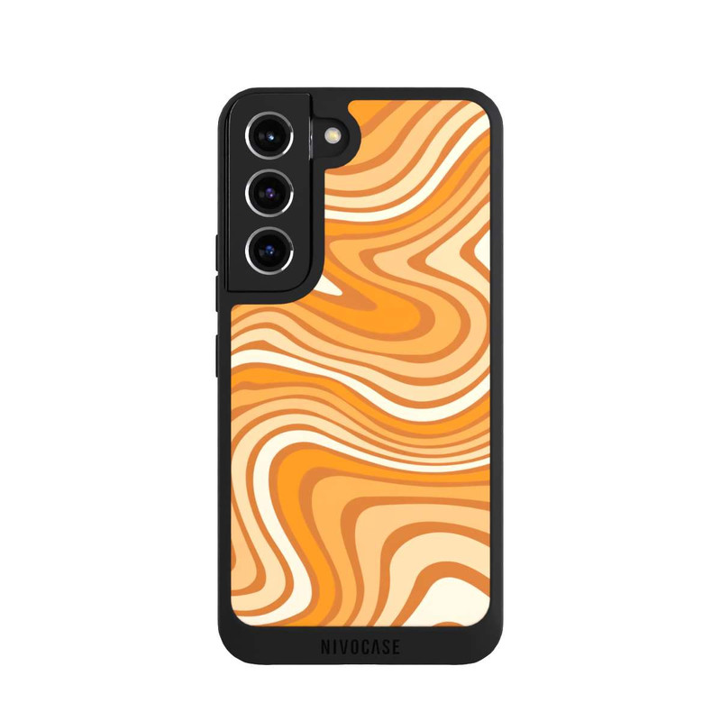 Galaxy S22 NIVOpure Orange Swirl