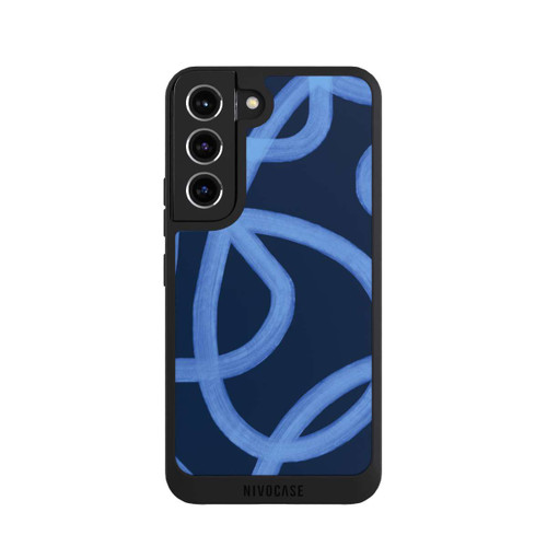 Samsung Galaxy S22 NIVOpure Laced Up Tones of Blue