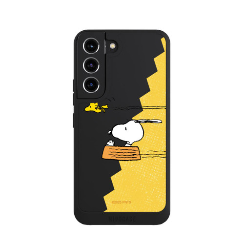 Samsung Galaxy S22 NIVOpure Peanuts-Snoopy und Woodstock Transparent