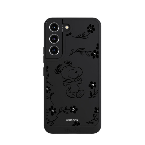 Samsung Galaxy S22 NIVOpure Snoopy und Flowers Transparent