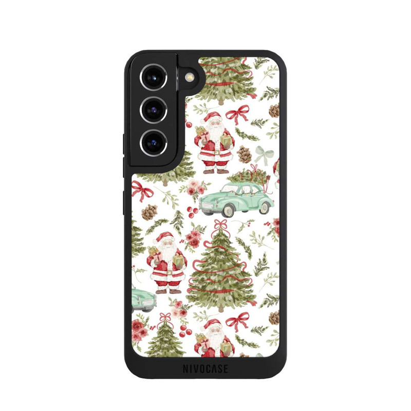 Galaxy S22 NIVOpure Christmas Deligth Vintage Pattern 