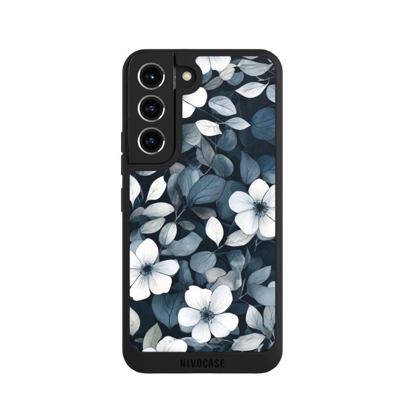 Galaxy S22 NIVOpure Blaue Negativblumen mit KI