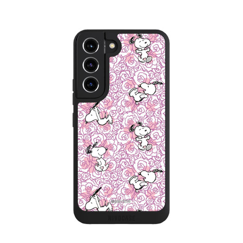 Samsung Galaxy S22 NIVOpure Peanuts Pink Roses Pattern