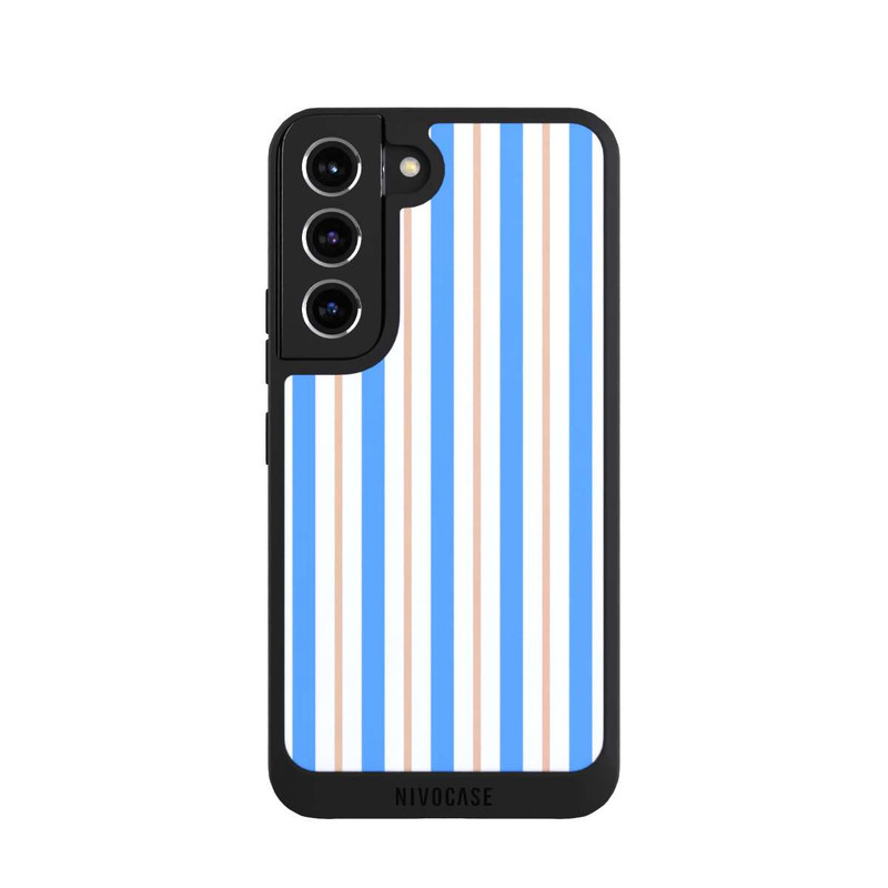 Galaxy S22 NIVOpure Stripes Blue Beige