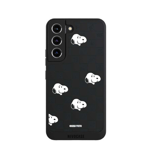 Samsung Galaxy S22 NIVOpure Snoopy Checked Pattern