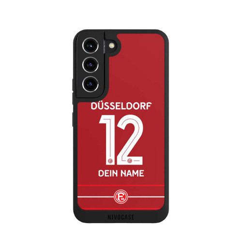 Samsung Galaxy S22 NIVOpure Fortuna Düsseldorf Trikot Personalisierbar 25-26