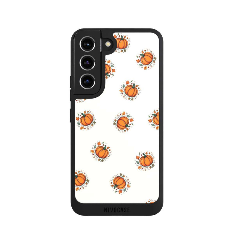Galaxy S22 NIVOpure Motif citrouille beige