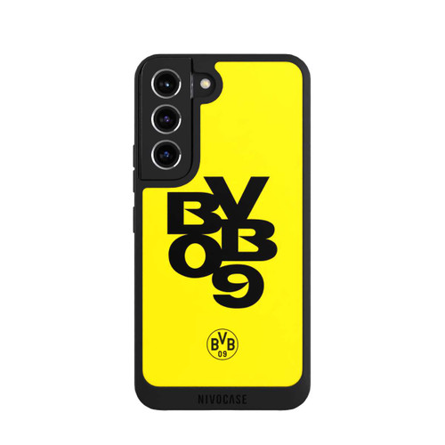 Samsung Galaxy S22 NIVOpure BVB09 Schwarz Gelb