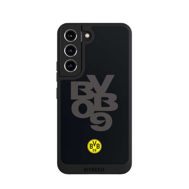 Galaxy S22 NIVOpure BVB09 Grau Schwarz