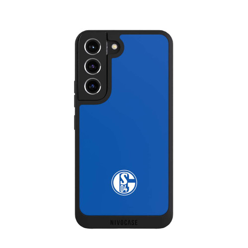 Samsung Galaxy S22 NIVOpure FC Schalke 04 Logo Blau