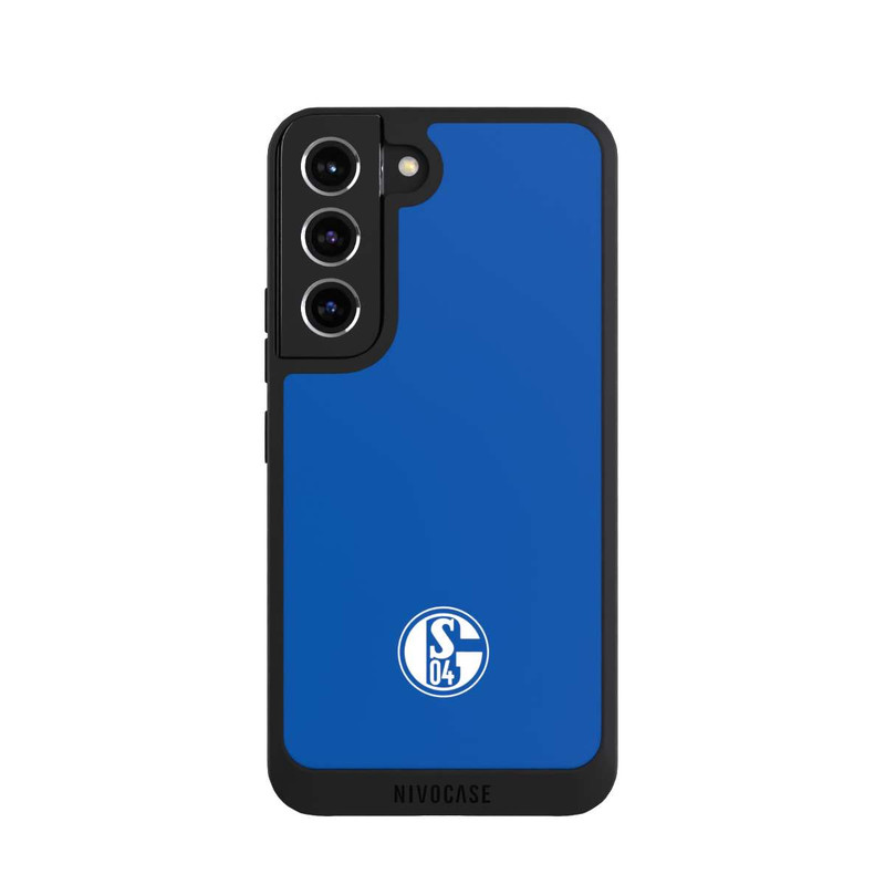 Galaxy S22 NIVOpure FC Schalke 04 Logo Blau