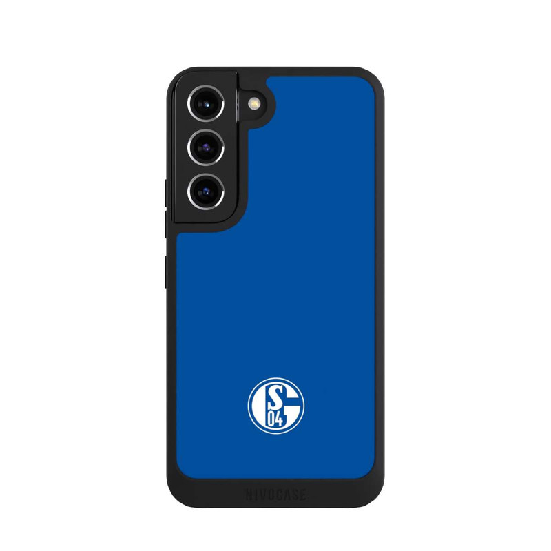 Galaxy S22 NIVOpure FC Schalke 04 Logo Blau