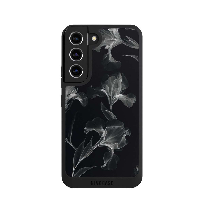 Galaxy S22 NIVOpure Fleurs en Noir et Blanc Radiographie