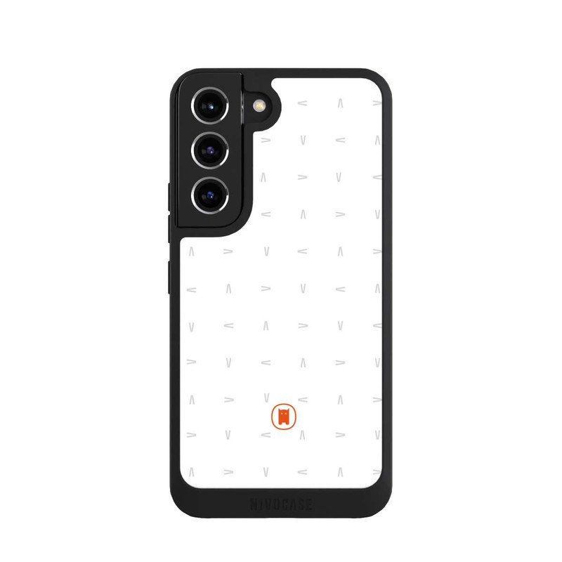 Galaxy S22 NIVOpure Nivocase Pattern White Grey