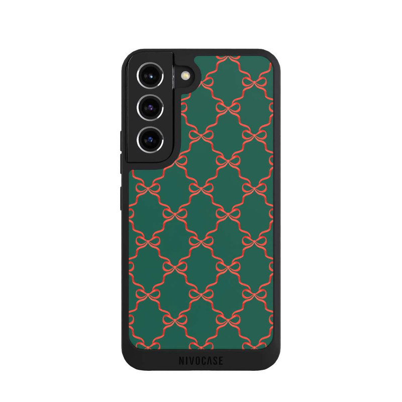 Galaxy S22 NIVOpure Rubans Rouge Vert