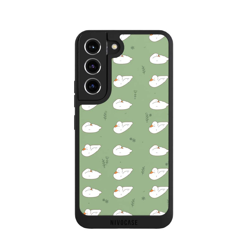 Galaxy S22 NIVOpure Canard Dessin Animé Vert