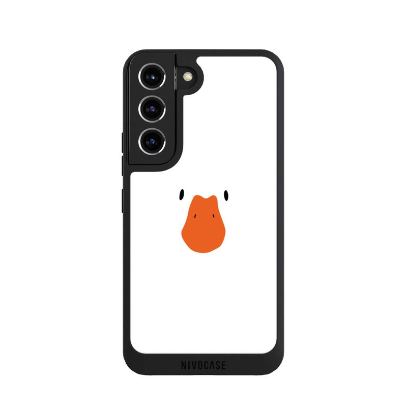 Galaxy S22 NIVOpure Duck Face White