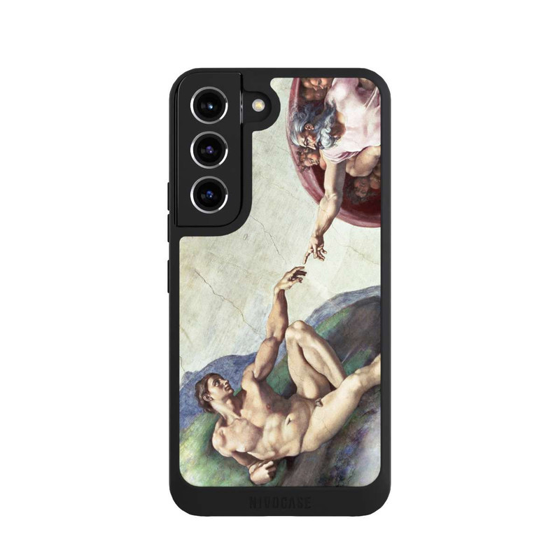 Galaxy S22 NIVOpure Michelangelo Buonarroti Création d'Adam