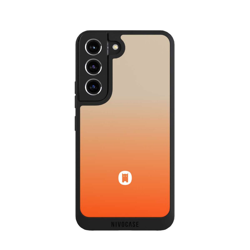 Galaxy S22 NIVOpure Nivocase Gradient Beige Orange
