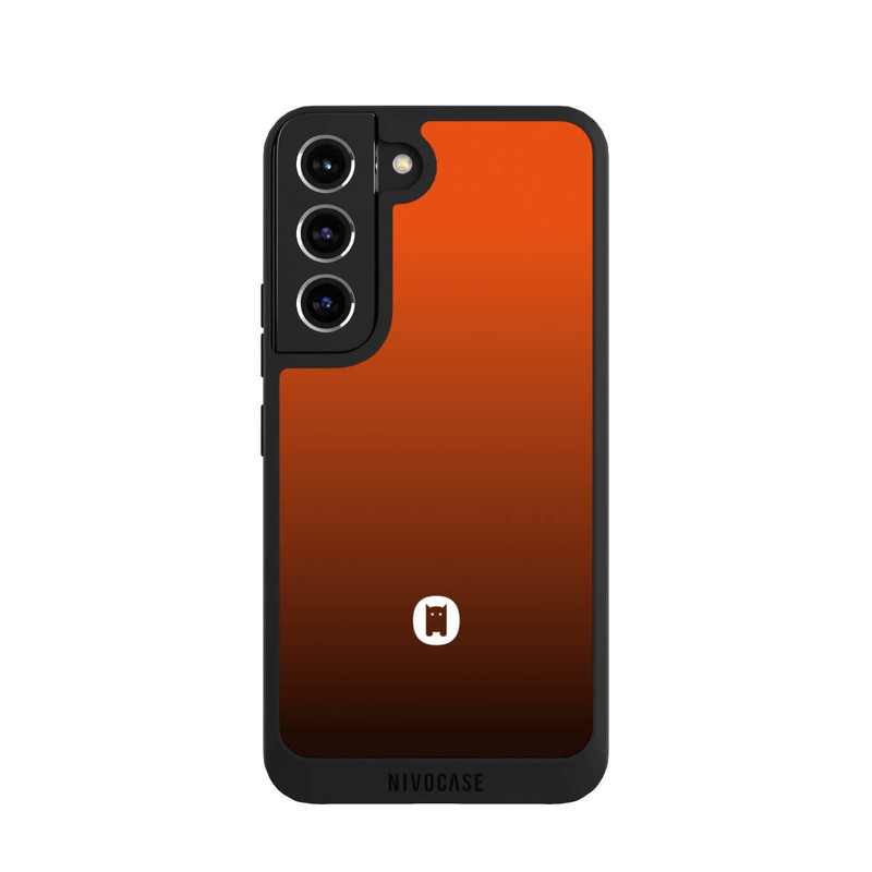 Galaxy S22 NIVOpure Nivocase Gradient Orange Black