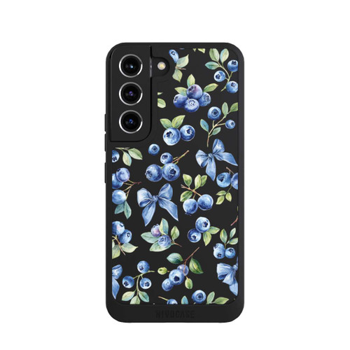 Samsung Galaxy S22 NIVOpure Blaubeere Schleifen Transparent mit KI