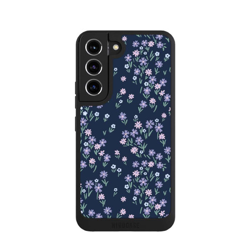 Samsung Galaxy S22 NIVOpure Dark Blue Floral Theme