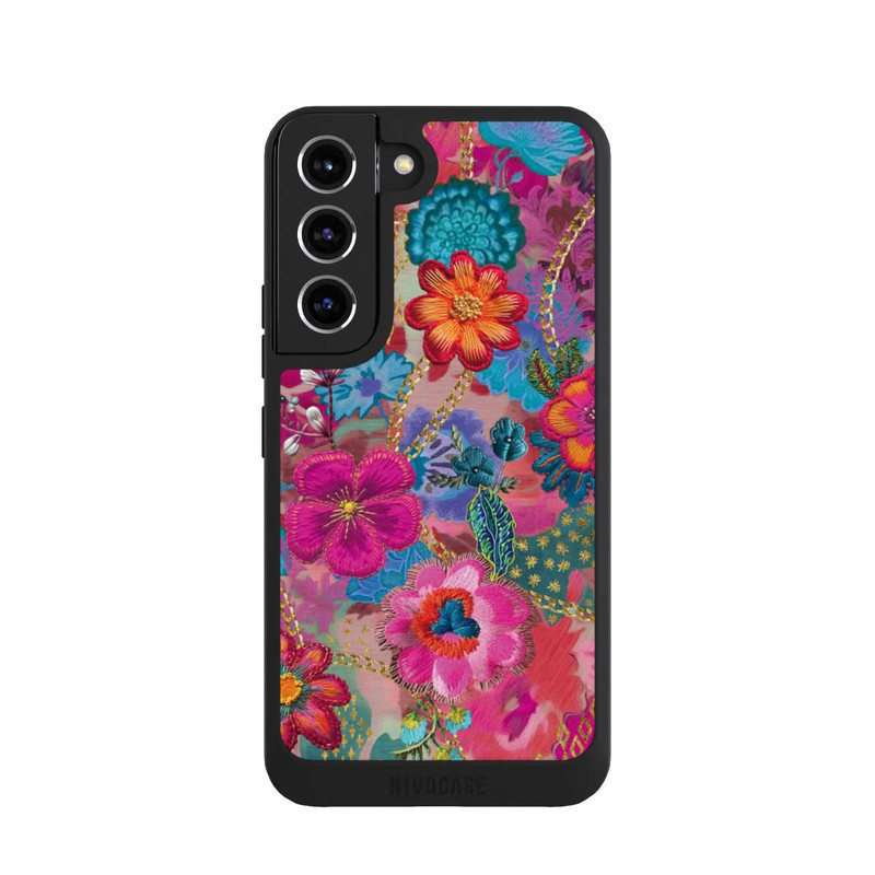 Galaxy S22 NIVOpure Patchwork Blumen Mit KI