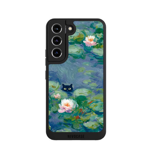 Samsung Galaxy S22 NIVOpure Katze im Teich Monet Gemälde Impressionismus