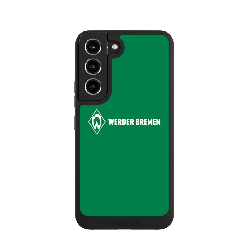 Galaxy S22 NIVOpure Werder Bremen Schriftzug Raute Grün