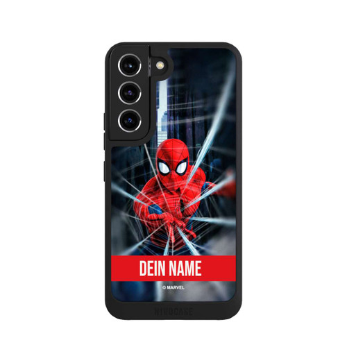 Samsung Galaxy S22 NIVOpure Spiderman Webs in Action Personalisierbar