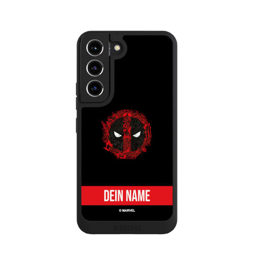 Samsung Galaxy S22 NIVOpure Deadpool Logo Personalisierbar