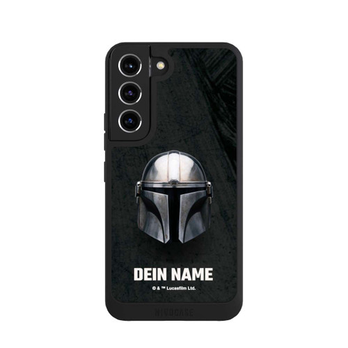 Samsung Galaxy S22 NIVOpure Star Wars Mandalorian Black Helmet customisable