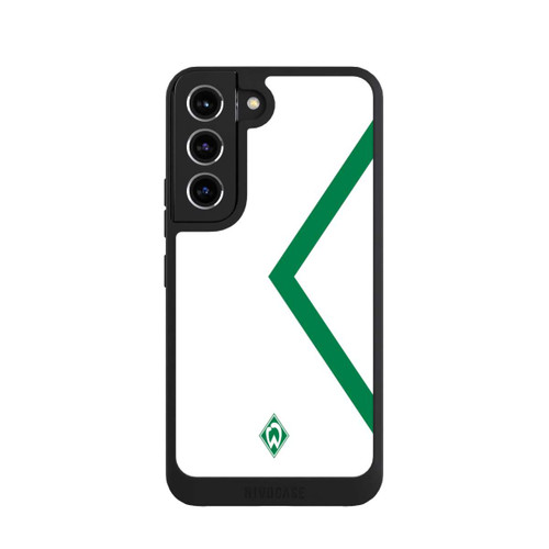 Samsung Galaxy S22 NIVOpure Werder Bremen Rautenelement Grün
