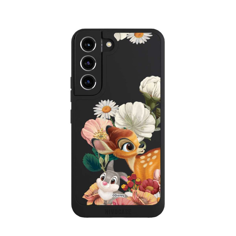 Galaxy S22 NIVOpure Bambi und Klopfer Blumen Transparent