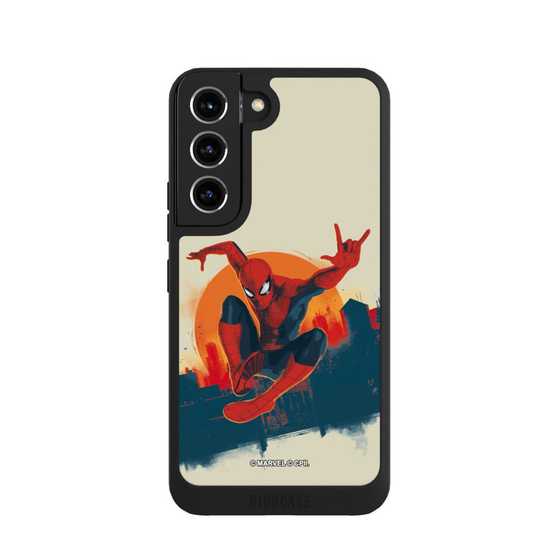 Galaxy S22 NIVOpure Spider-Man Hero Force beige