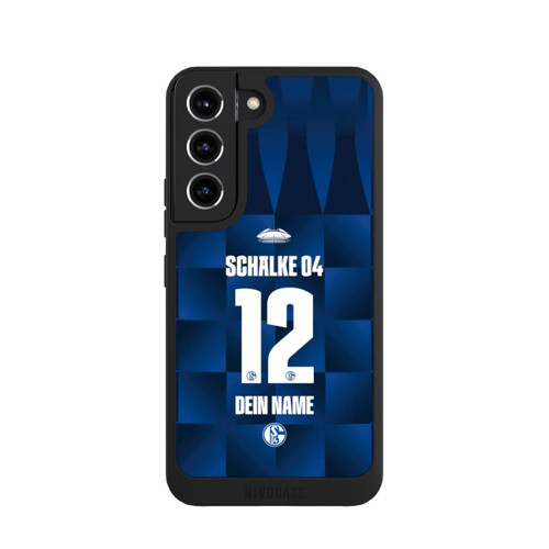 Samsung Galaxy S22 NIVOpure Schalke 04 Trikot Personalisierbar 26-27