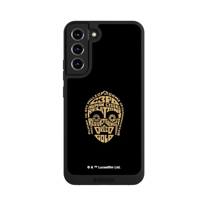Galaxy S22 + NIVOpure C3PO Typo Grafisch