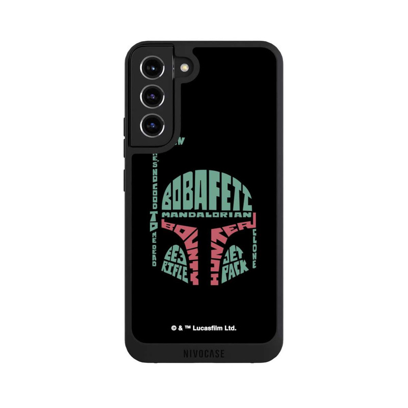 Galaxy S22 + NIVOpure Boba Fett Typo Grafisch