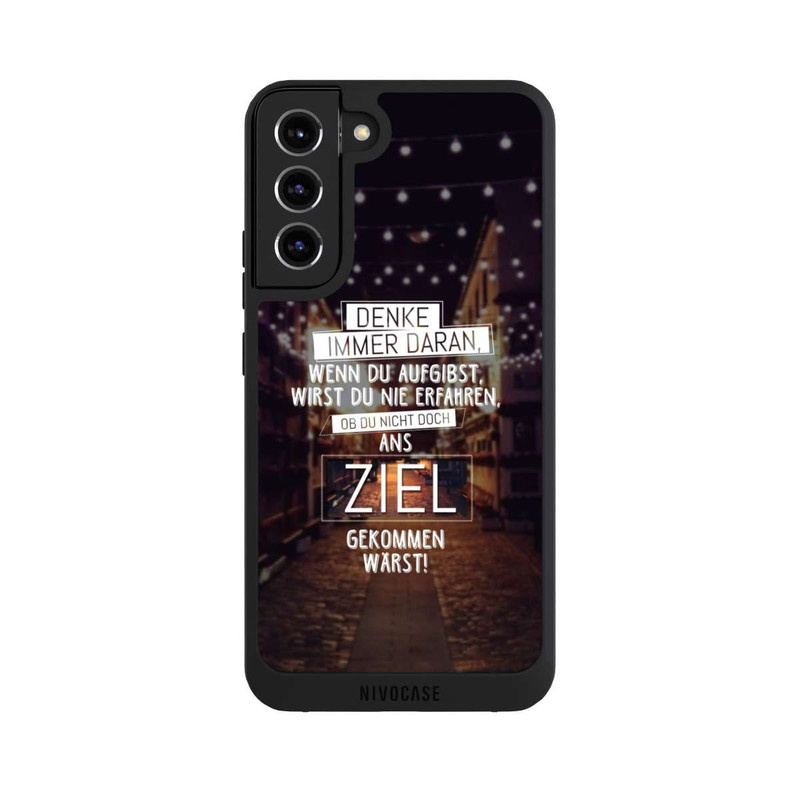 Galaxy S22 + NIVOpure Ins Ziel Gekommen